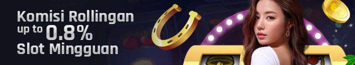 Promo Komisi rollingan Up to 0,8% Slot Mingguan
